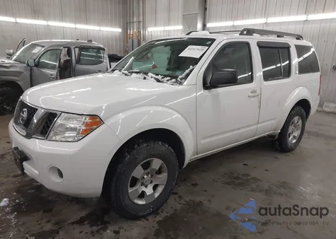 2012 Nissan Pathfinder S z USA, uszkodzony, nr VIN 5N1AR1NB2CC637853